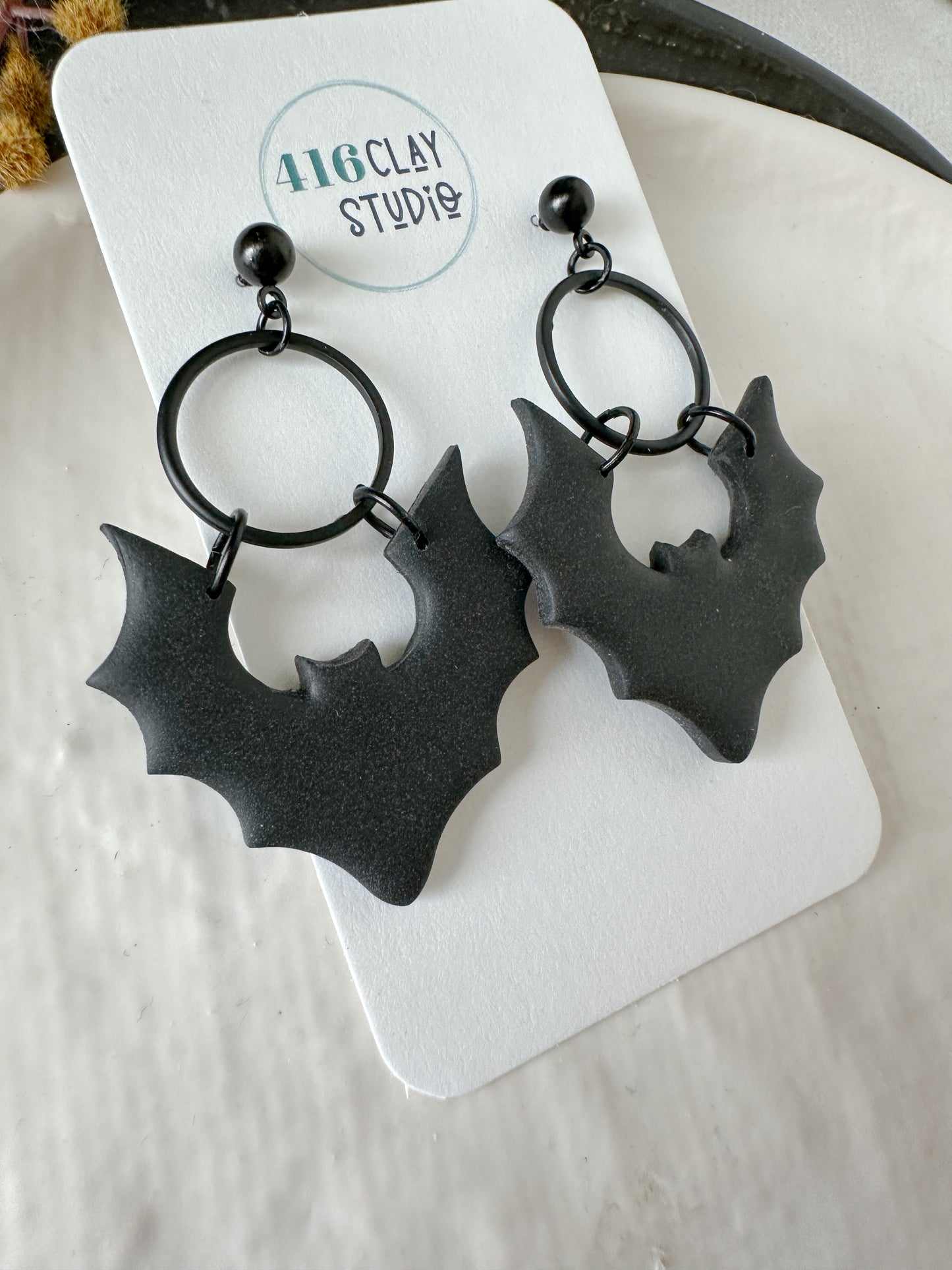 Bat Earrings (Two Styles)