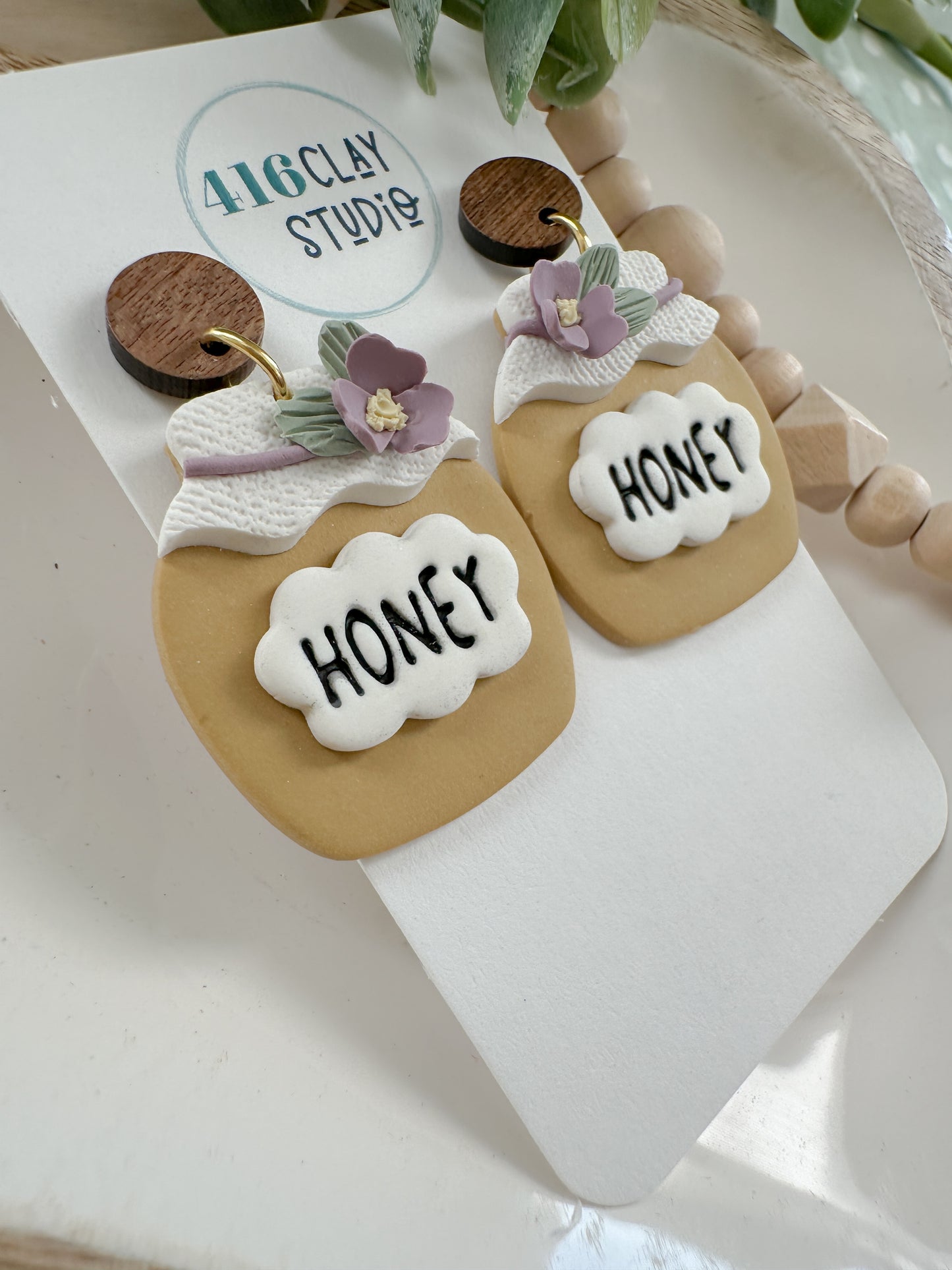 Honey Pot Dangle Earrings