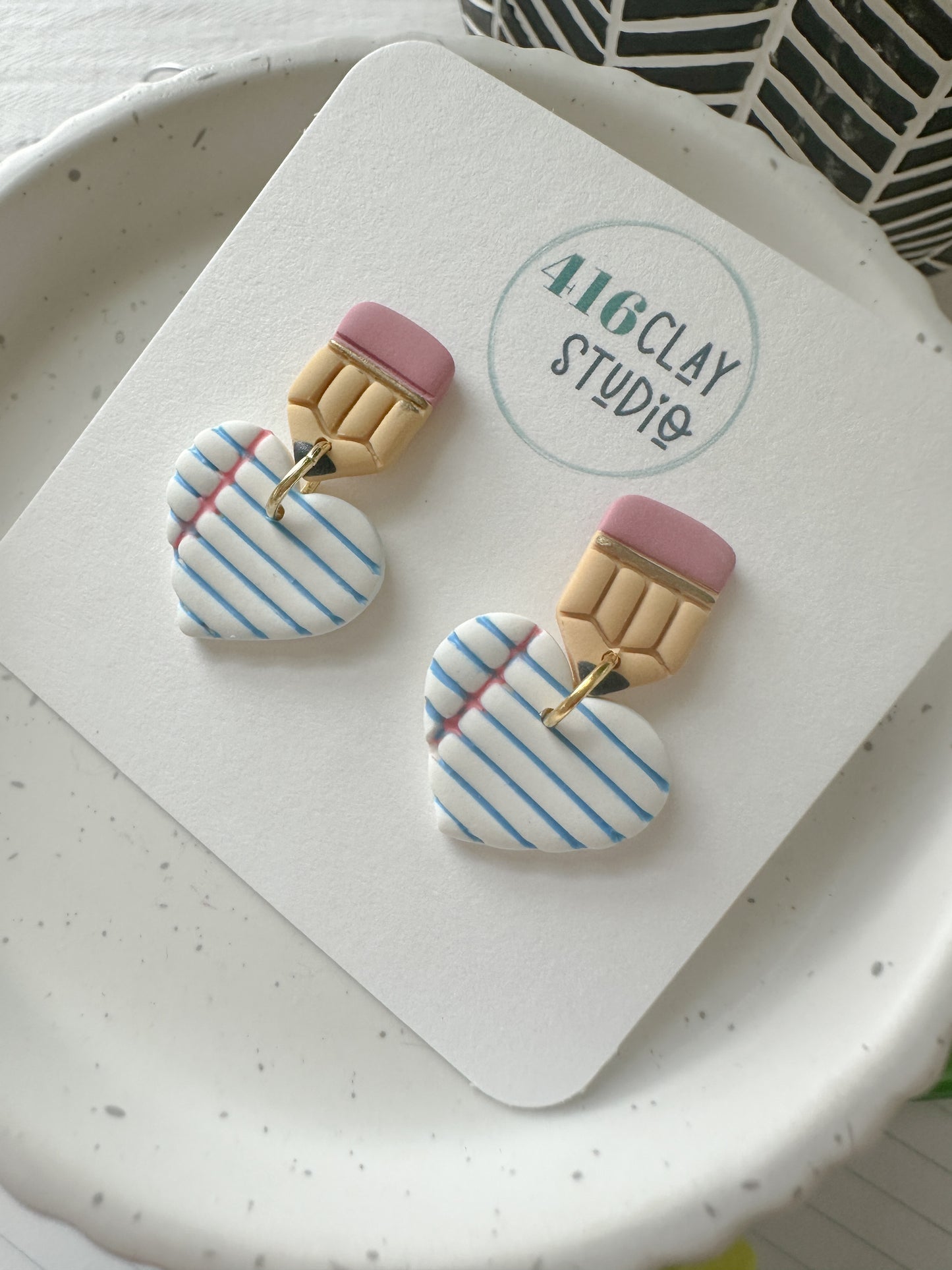 Write from the Heart Earrings