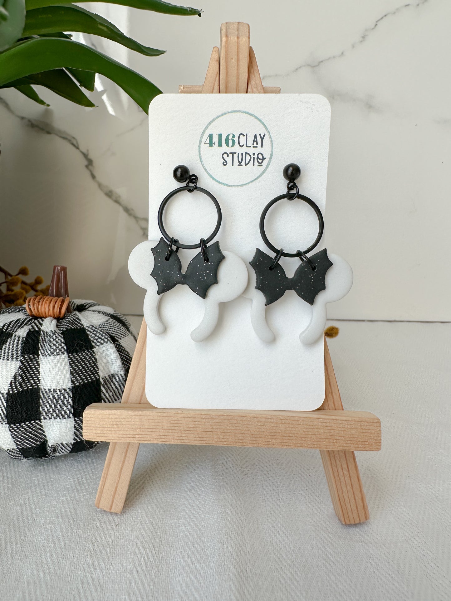 Batty Mouse Ear Headband