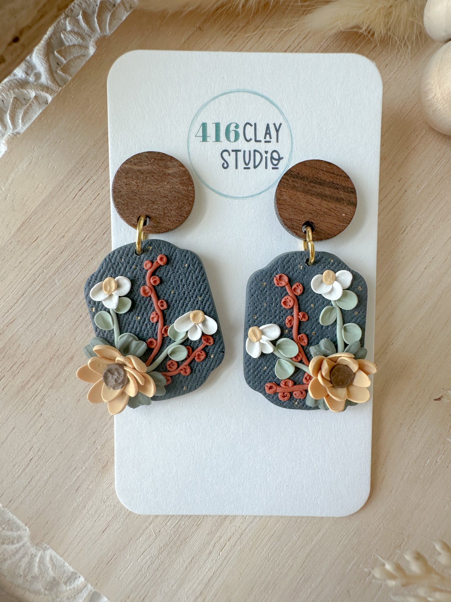 Sunflower Field Earrings