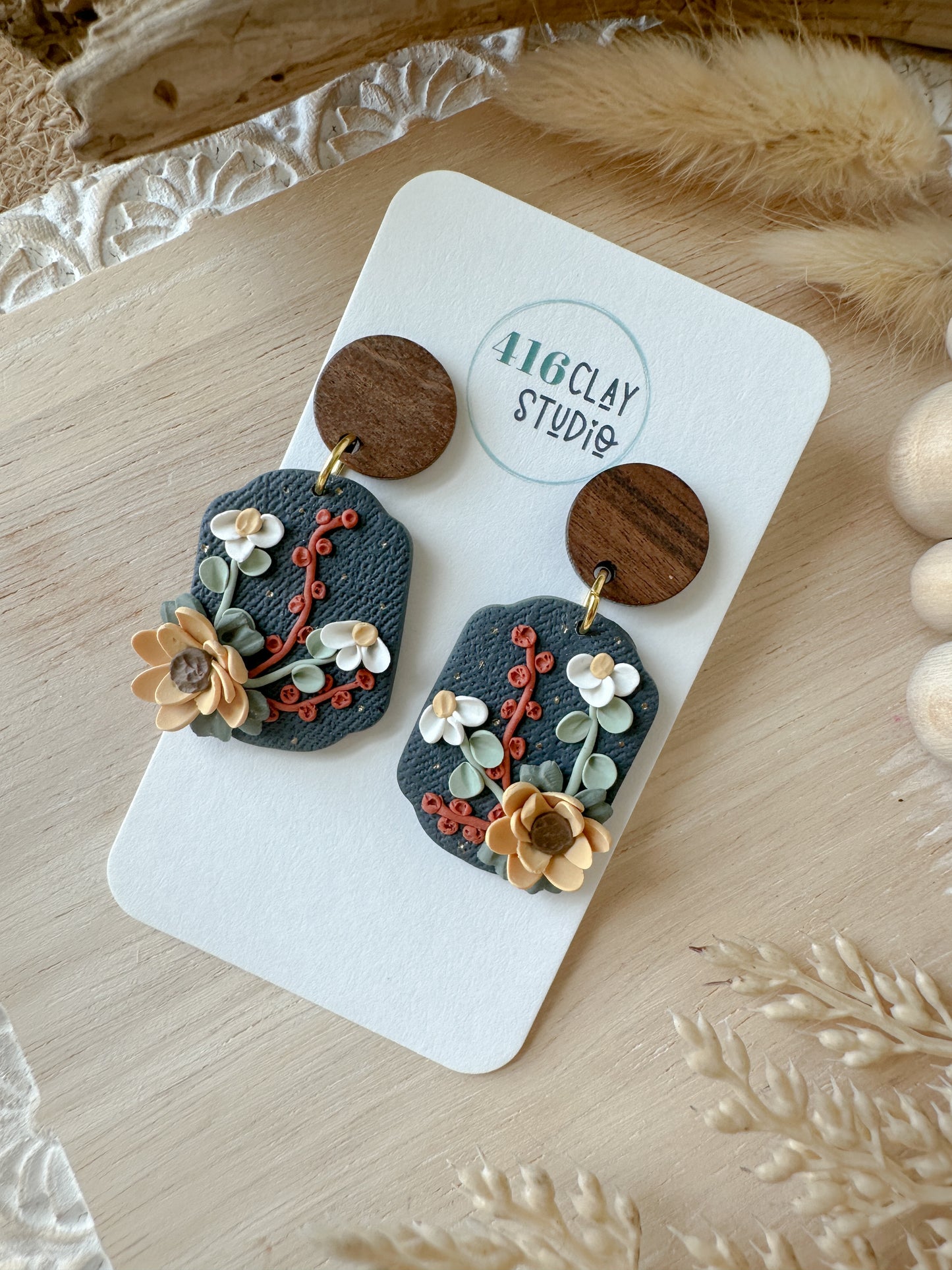 Sunflower Field Earrings
