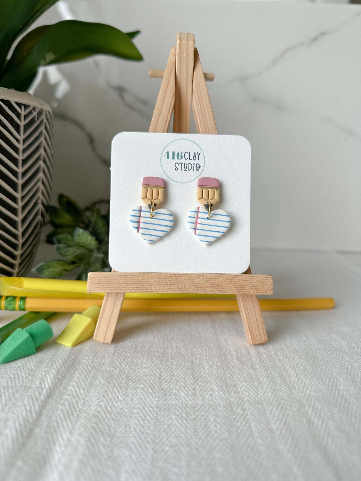 Write from the Heart Earrings