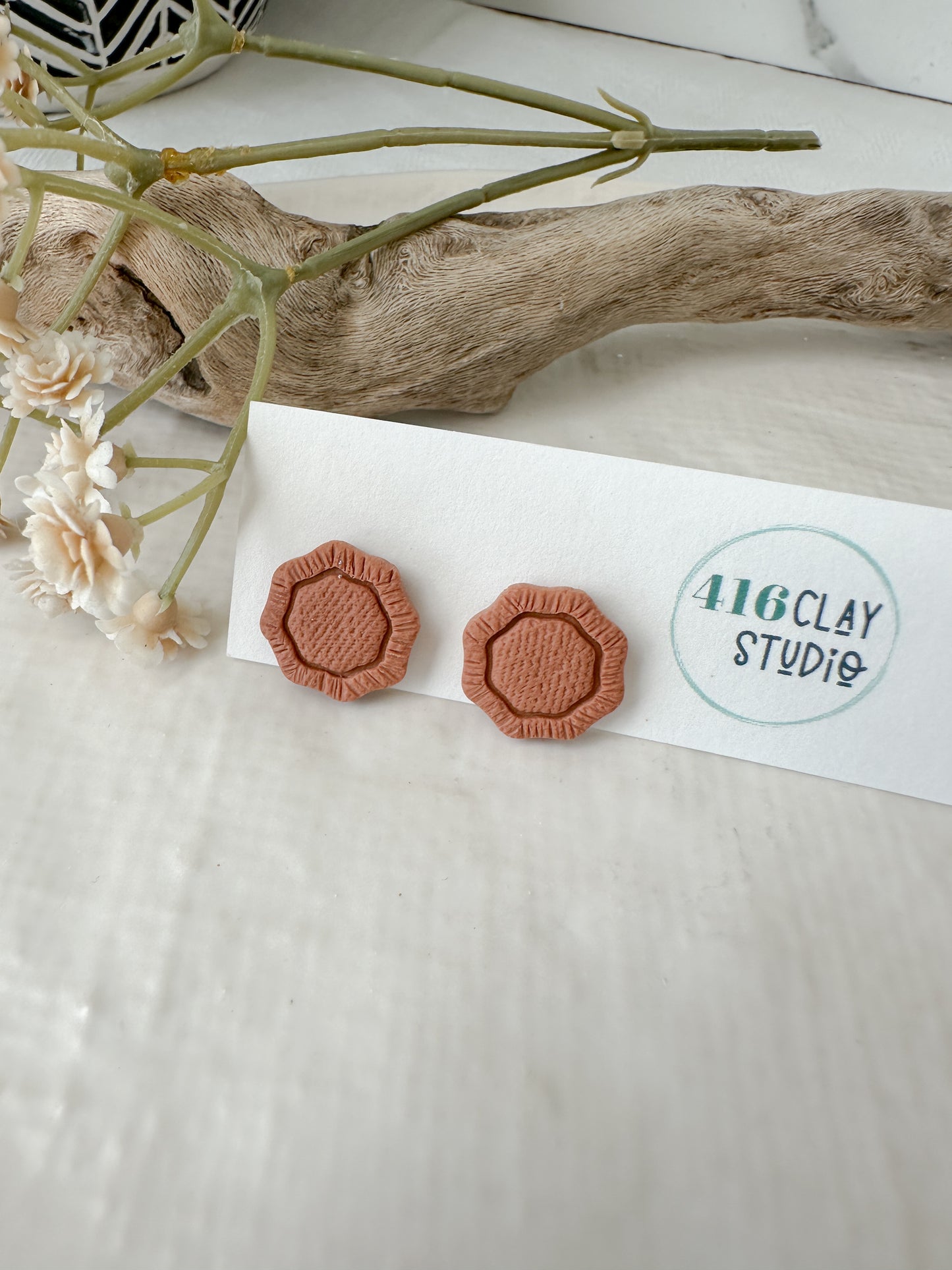 Autumn Boho Stud Earrings