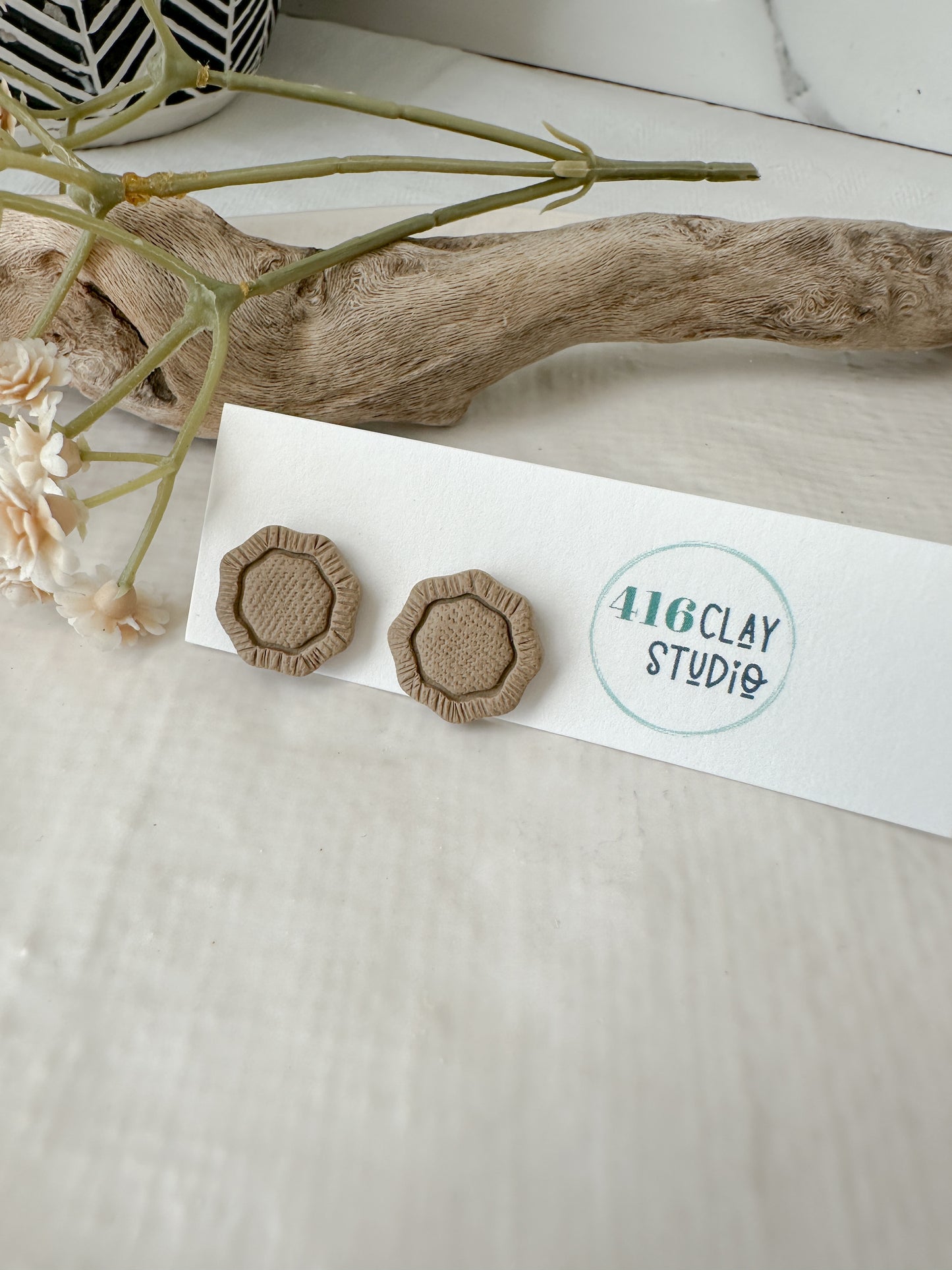 Autumn Boho Stud Earrings