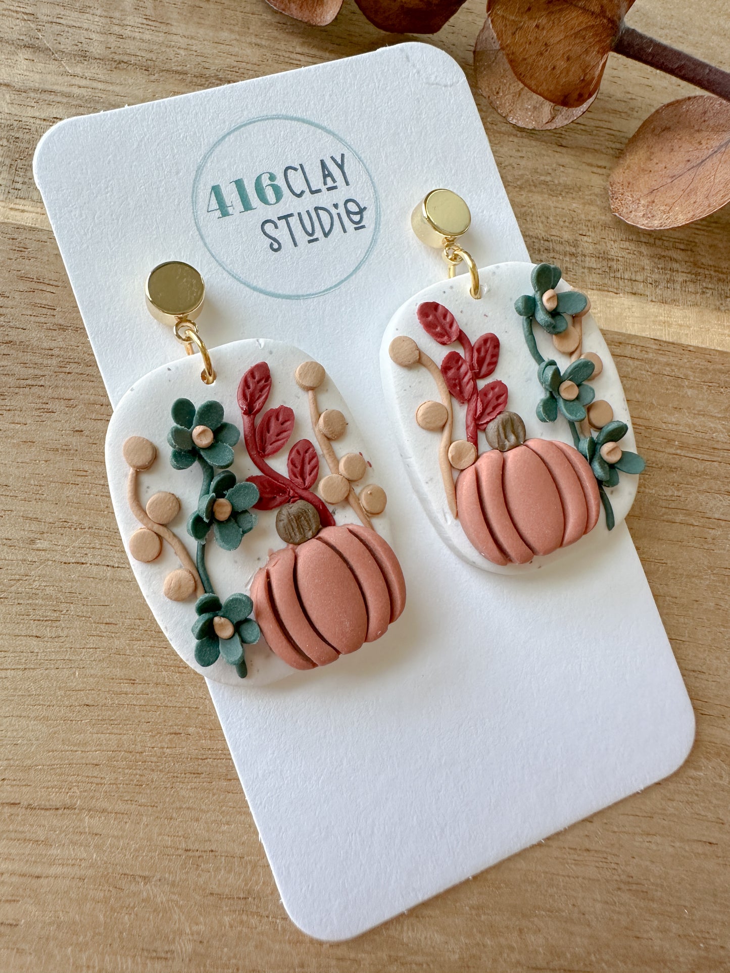 Pumpkin Patch Earrings