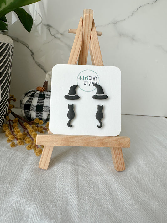 Witchy Whiskers Stud Pack