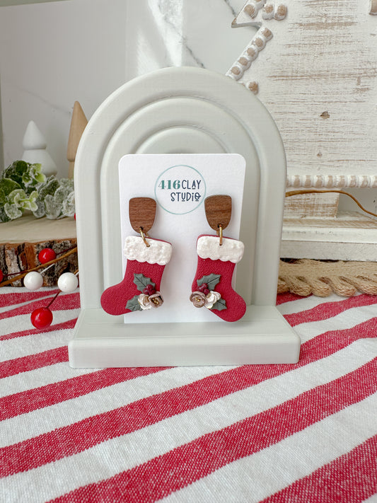 Stocking Earrings
