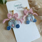 Sparkly Carriage Earrings