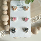Safari Mouse Ear Stud Pack