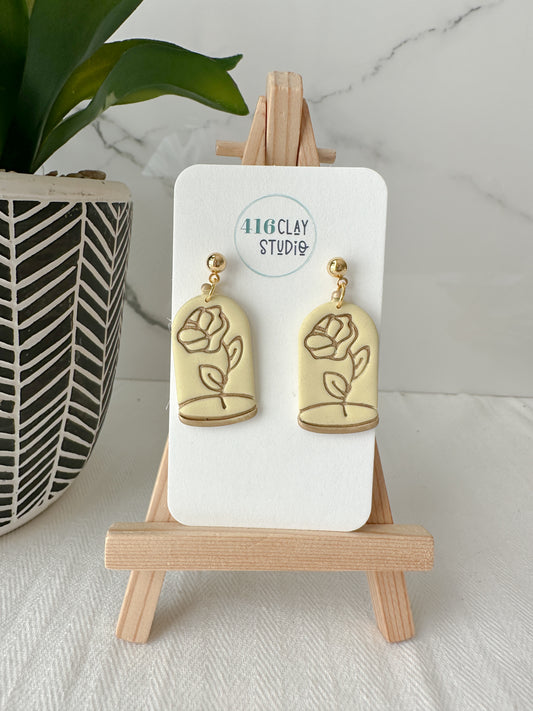 Magic Rose Earrings
