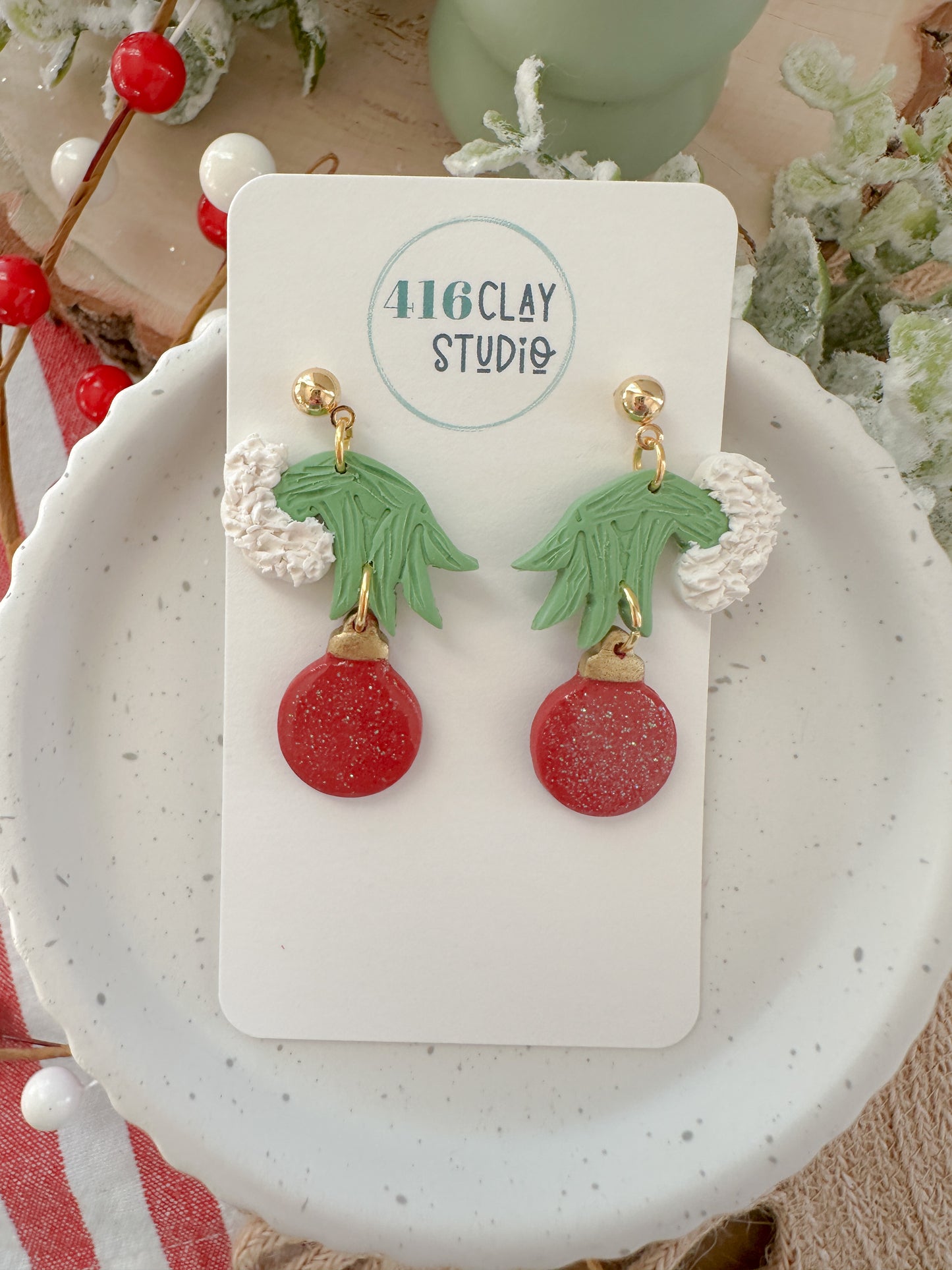 Christmas Heist Earrings