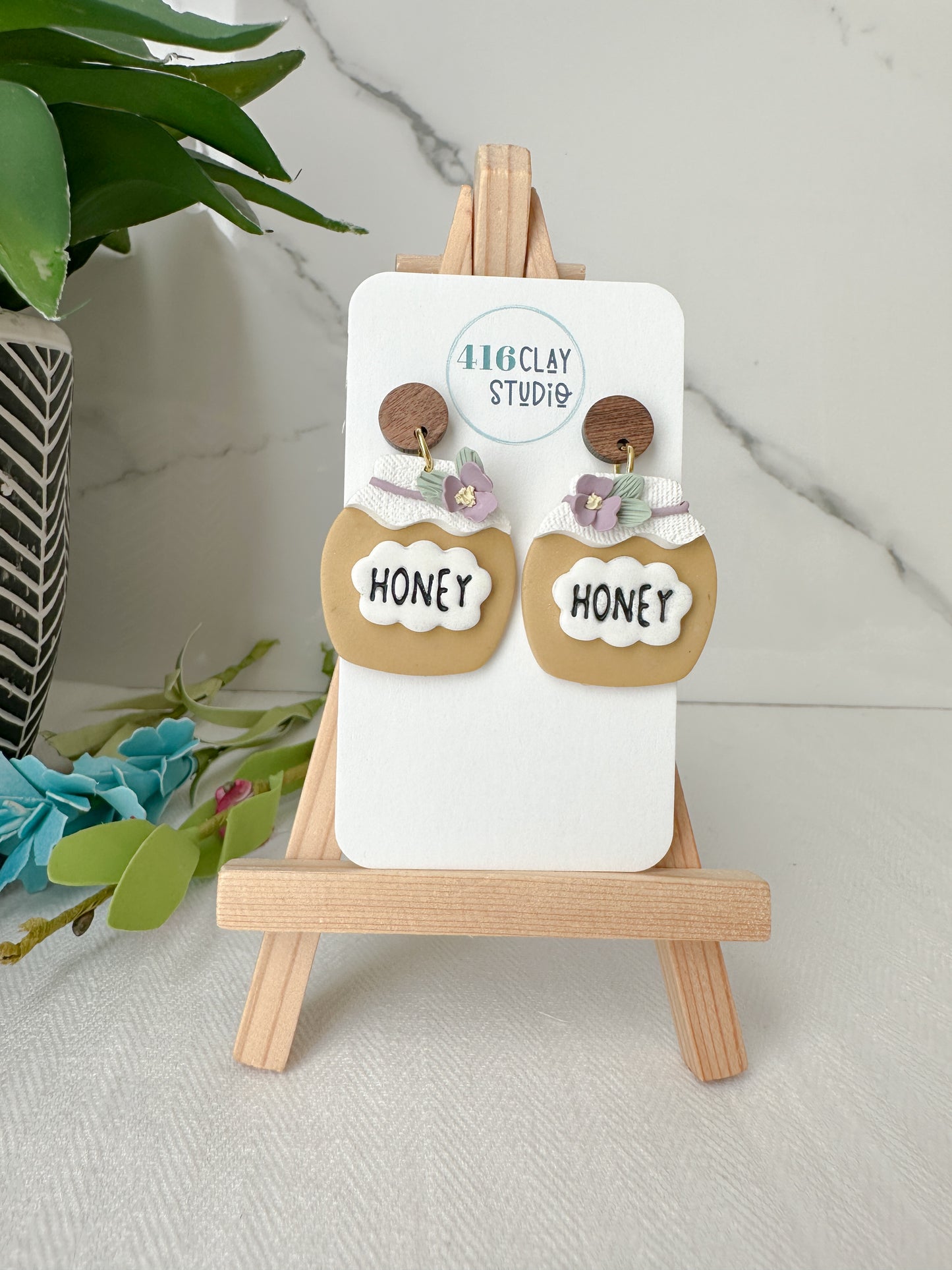 Honey Pot Dangle Earrings