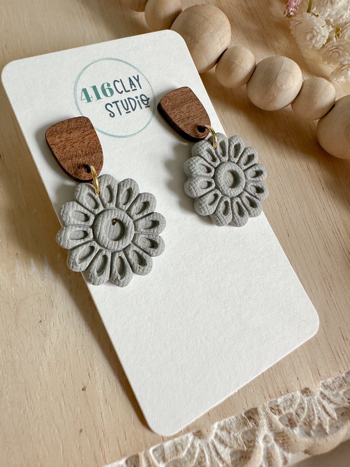 Boho Spring Flowers (five color options)