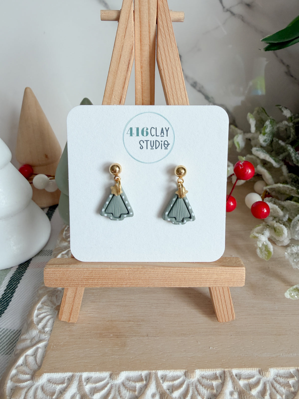 Dainty Christmas Dangles