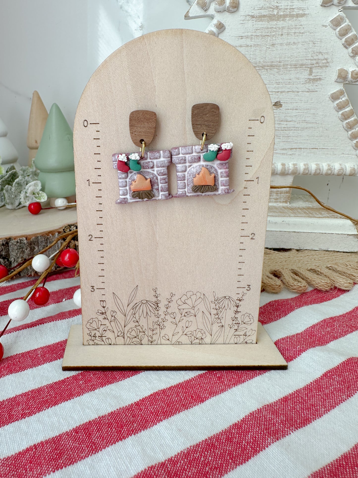 Cozy by the Fire Earrings