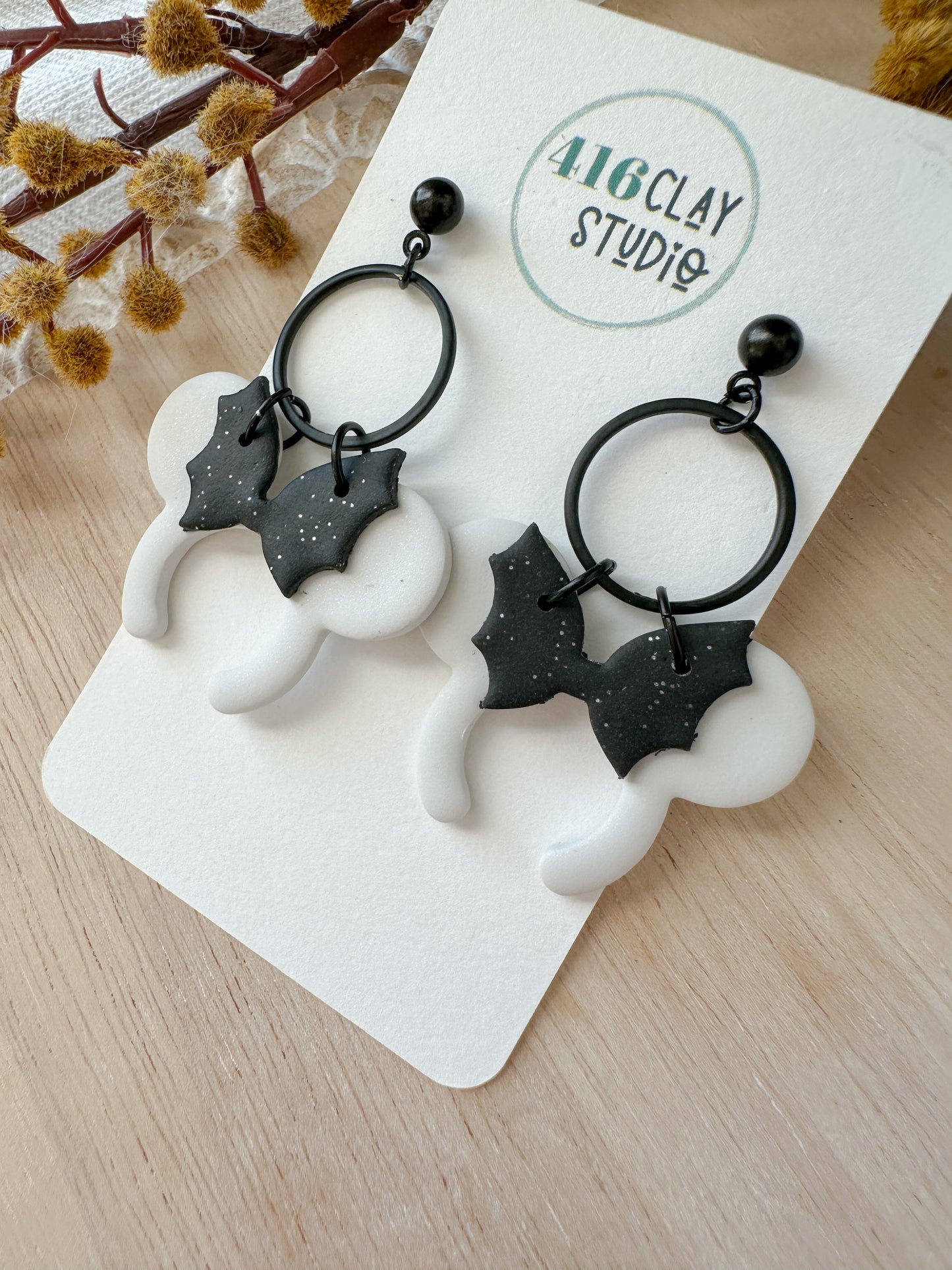 Batty Mouse Ear Headband