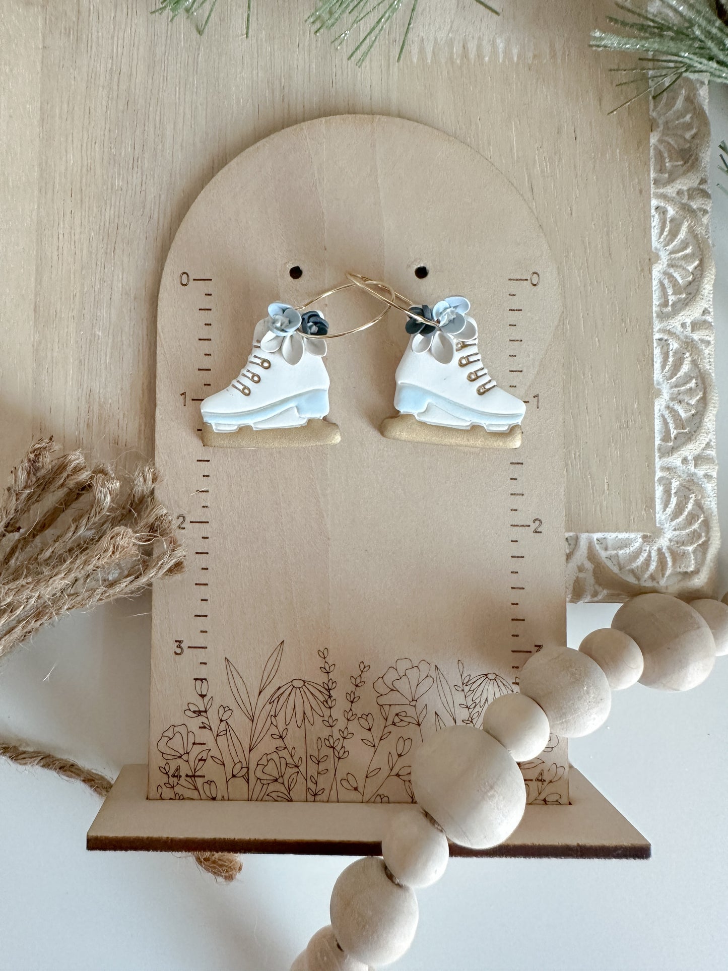 Ice-skate Earrings