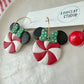 Peppermint Mouse Earrings