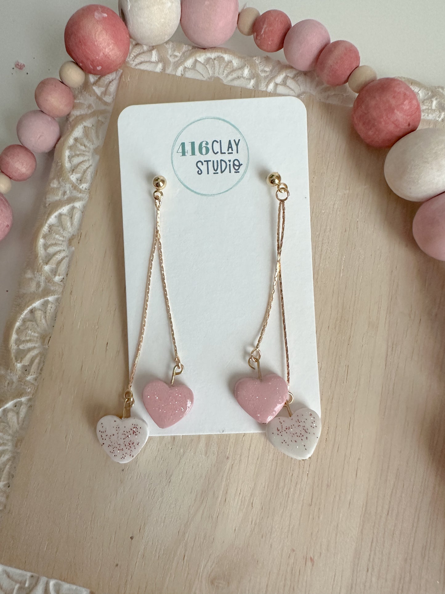 Sweetheart Dangle Earrings
