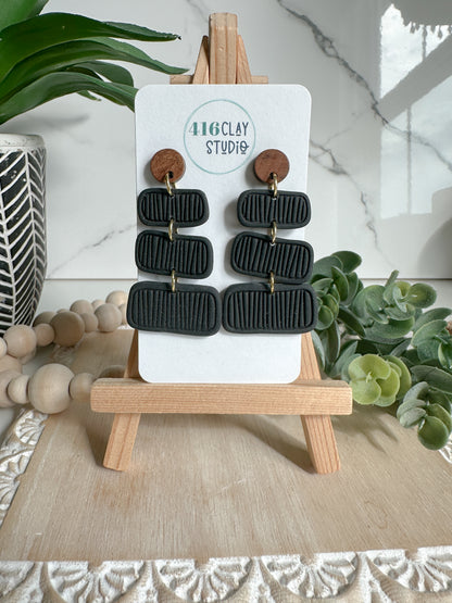 Textured Tide Earrings