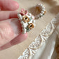 Spring Flower Huggie Earrings