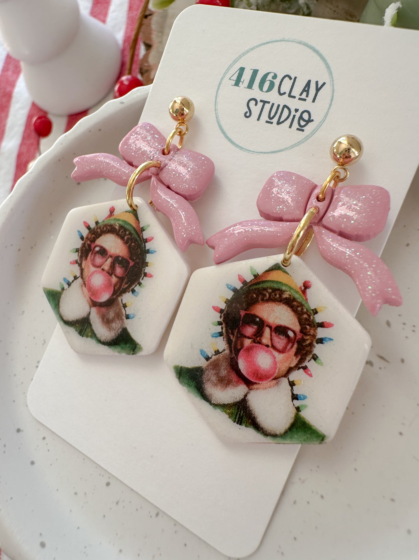 Bubblegum Buddy Earrings
