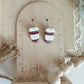 Winter Coffee Earrings
