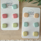 Bright Pastel Stud Pack (two color combos)