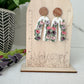 Arch Tulip Floral Earrings