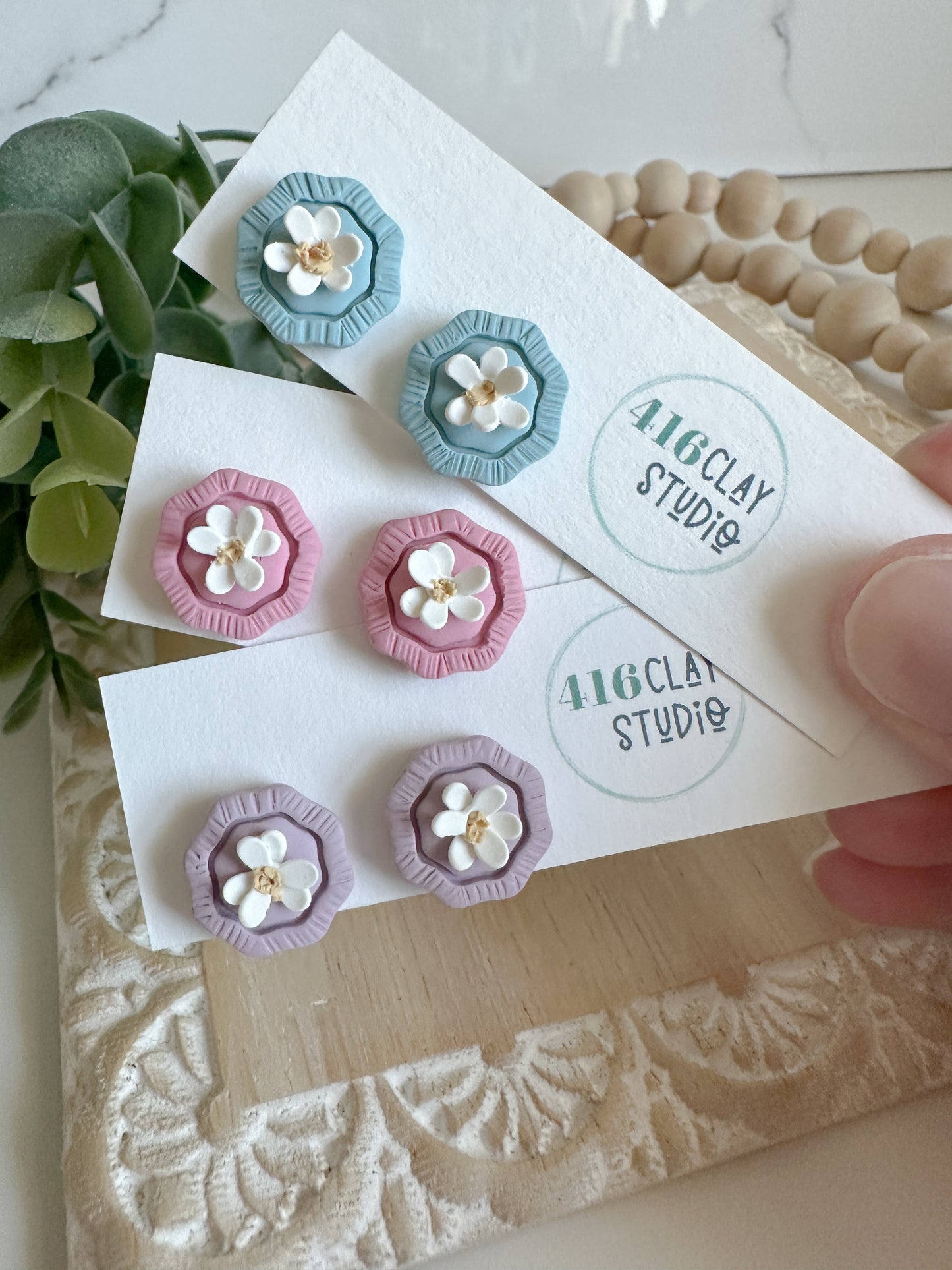 Daisy Stud Earrings