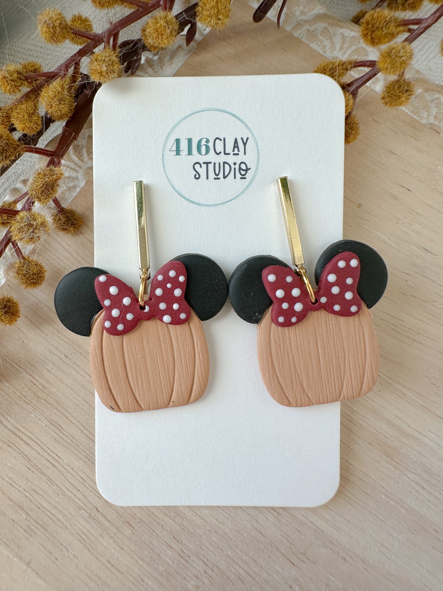 Magical Pumpkin Earrings