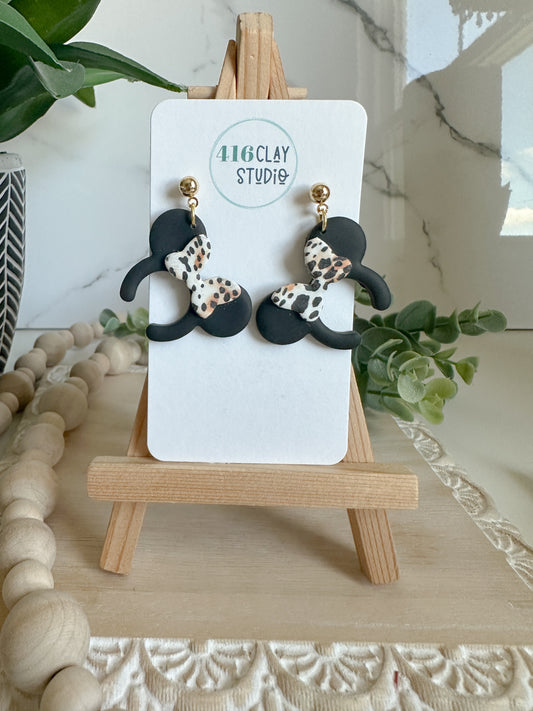 Cheetah Mouse Ear Headband