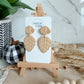 Autumn Petal Drop Earrings