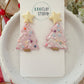 Pinkmas Tree Earrings