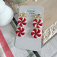 Peppermint Candy Earrings