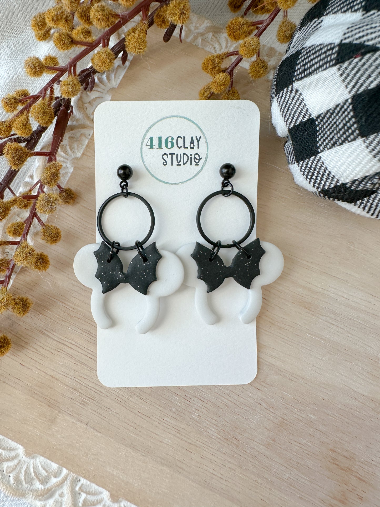 Batty Mouse Ear Headband