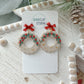 Christmas Wreath Earrings