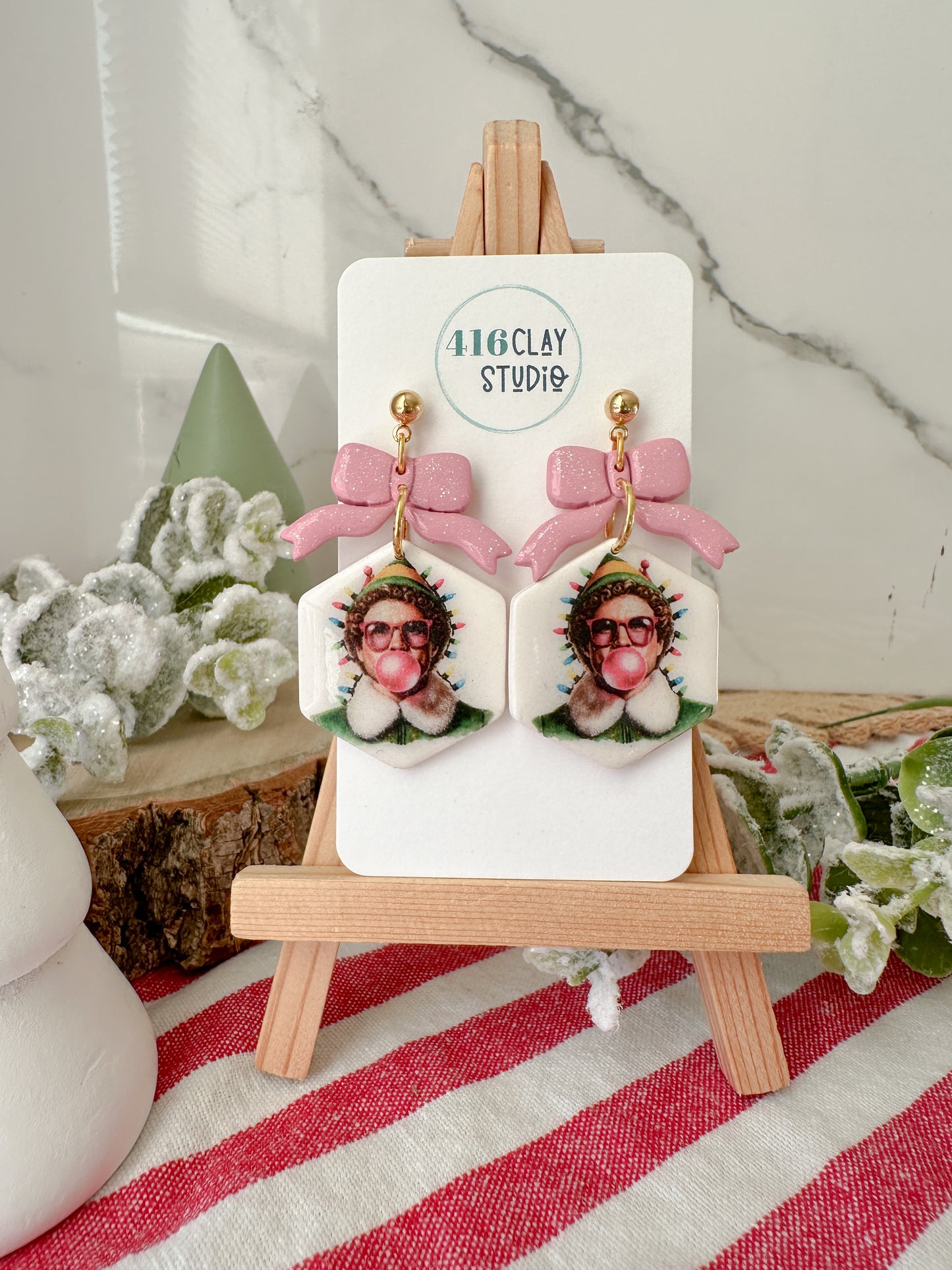 Bubblegum Buddy Earrings