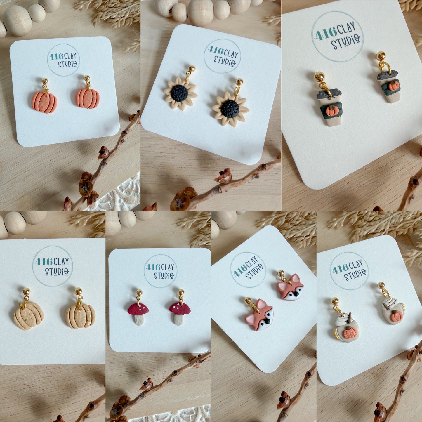 Fall Mini Dangles (7 options)