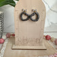 Hollow Heart Earrings