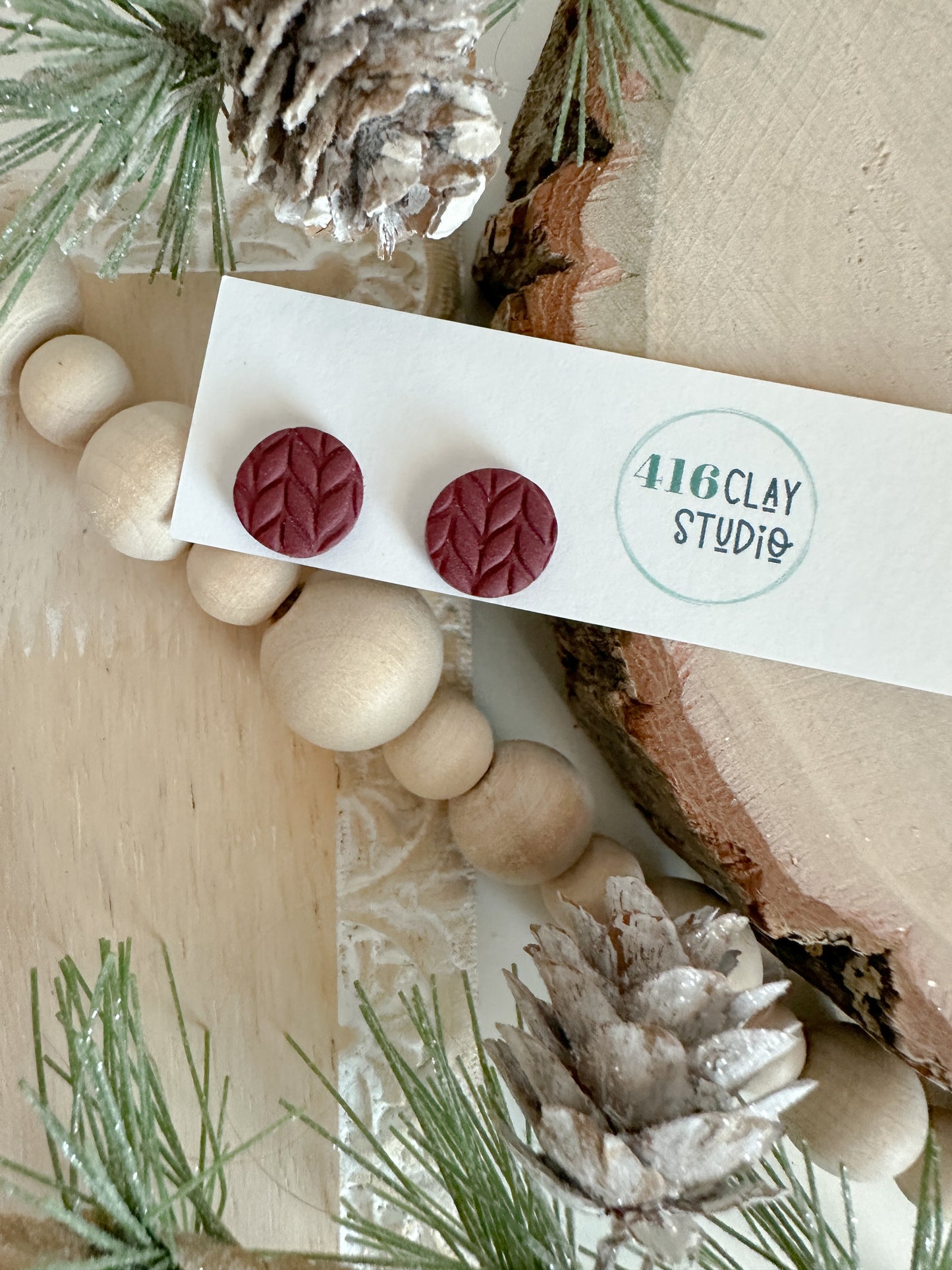 Winter Stud Earrings