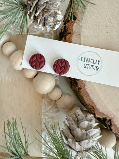 Winter Stud Earrings