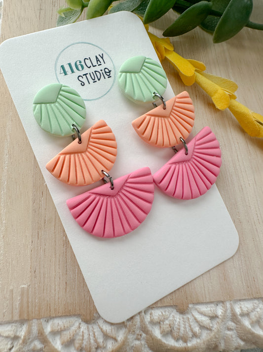 Sunshine Trio Earrings