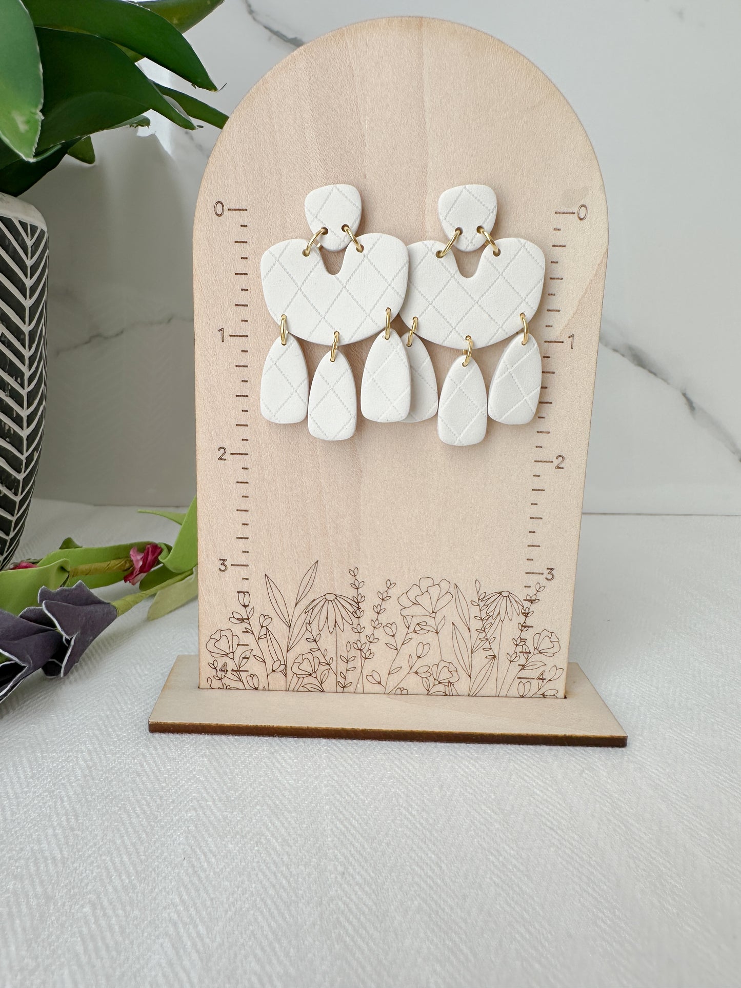 Neutral Dangle Earrings