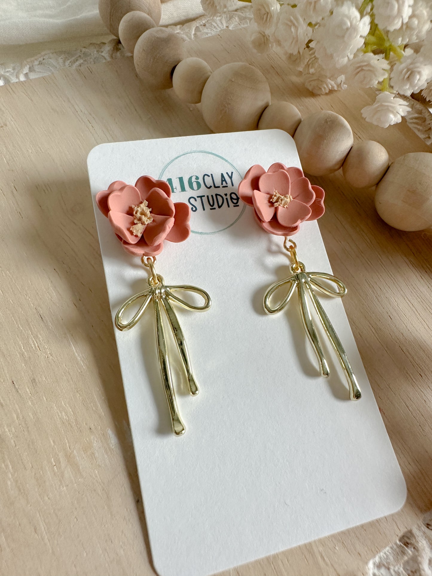 Blooming Bow Earrings