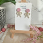 Pearl Bow Earrings