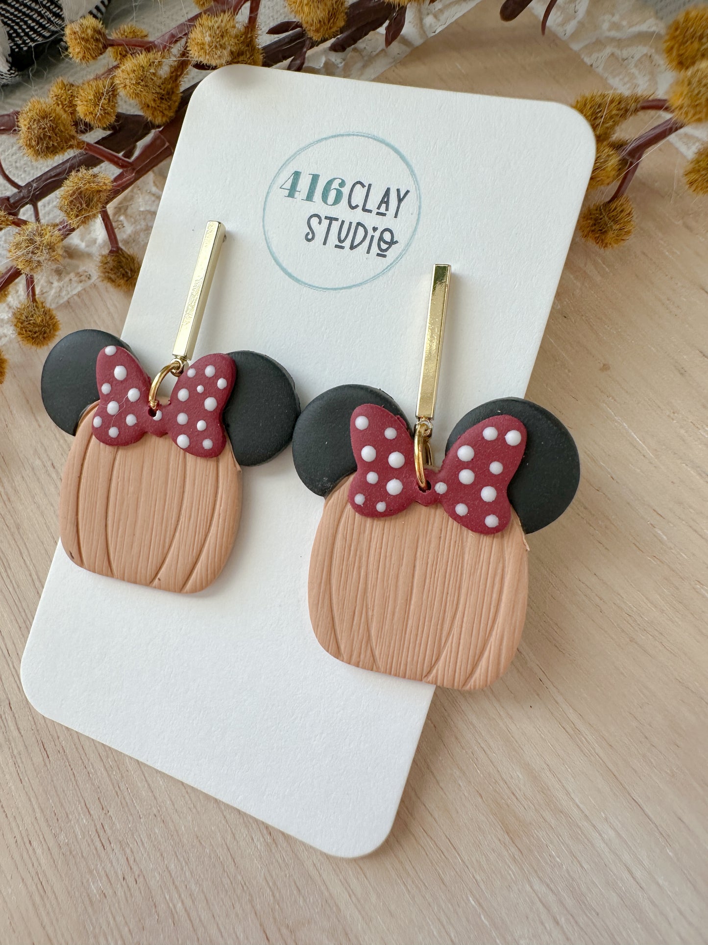 Magical Pumpkin Earrings