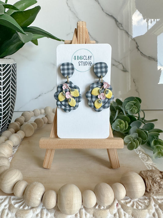 Lemon Picnic Earrings