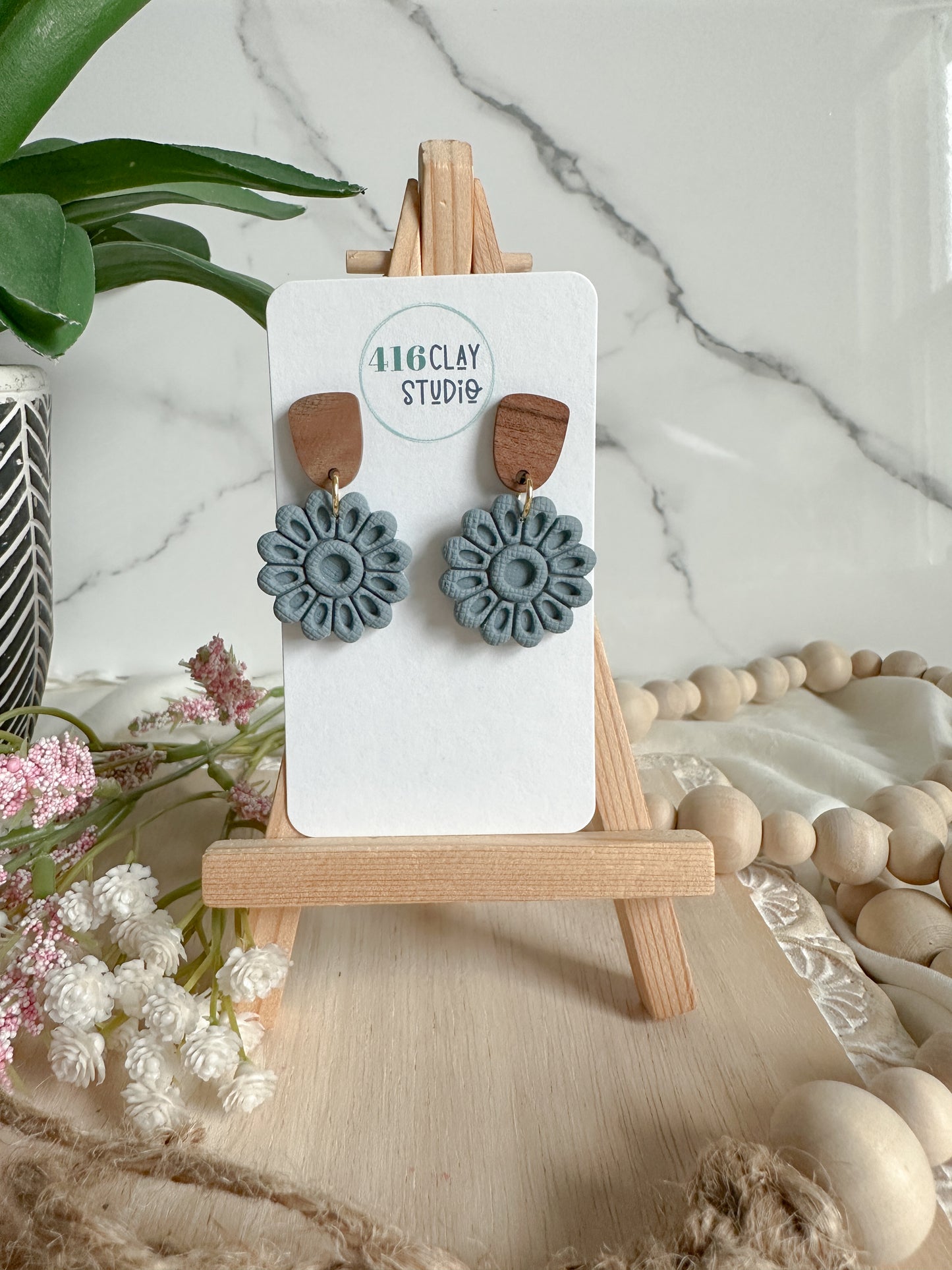 Boho Spring Flowers (five color options)